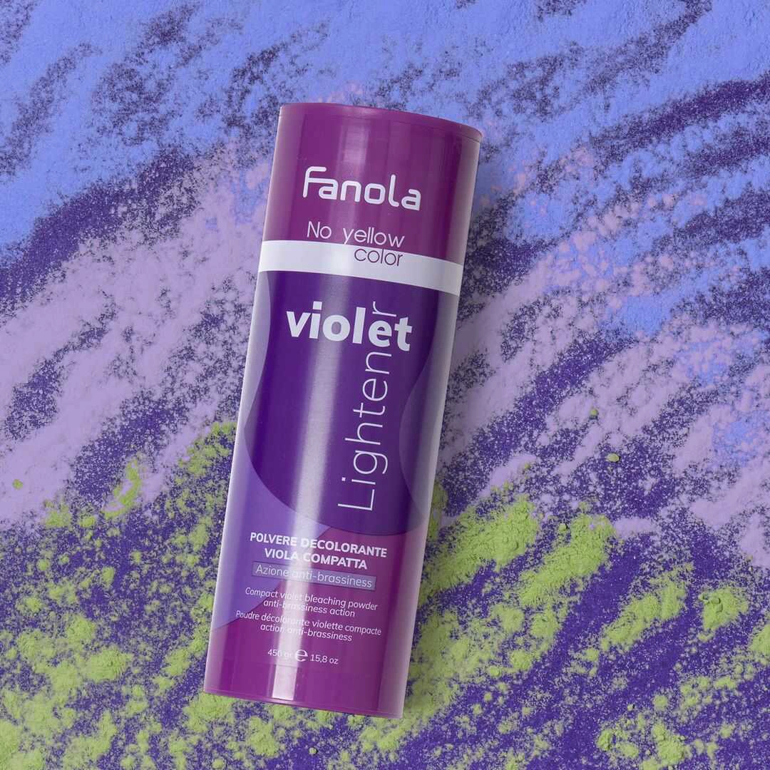 Fanola No Yellow Violet Lightener 450g képe 1